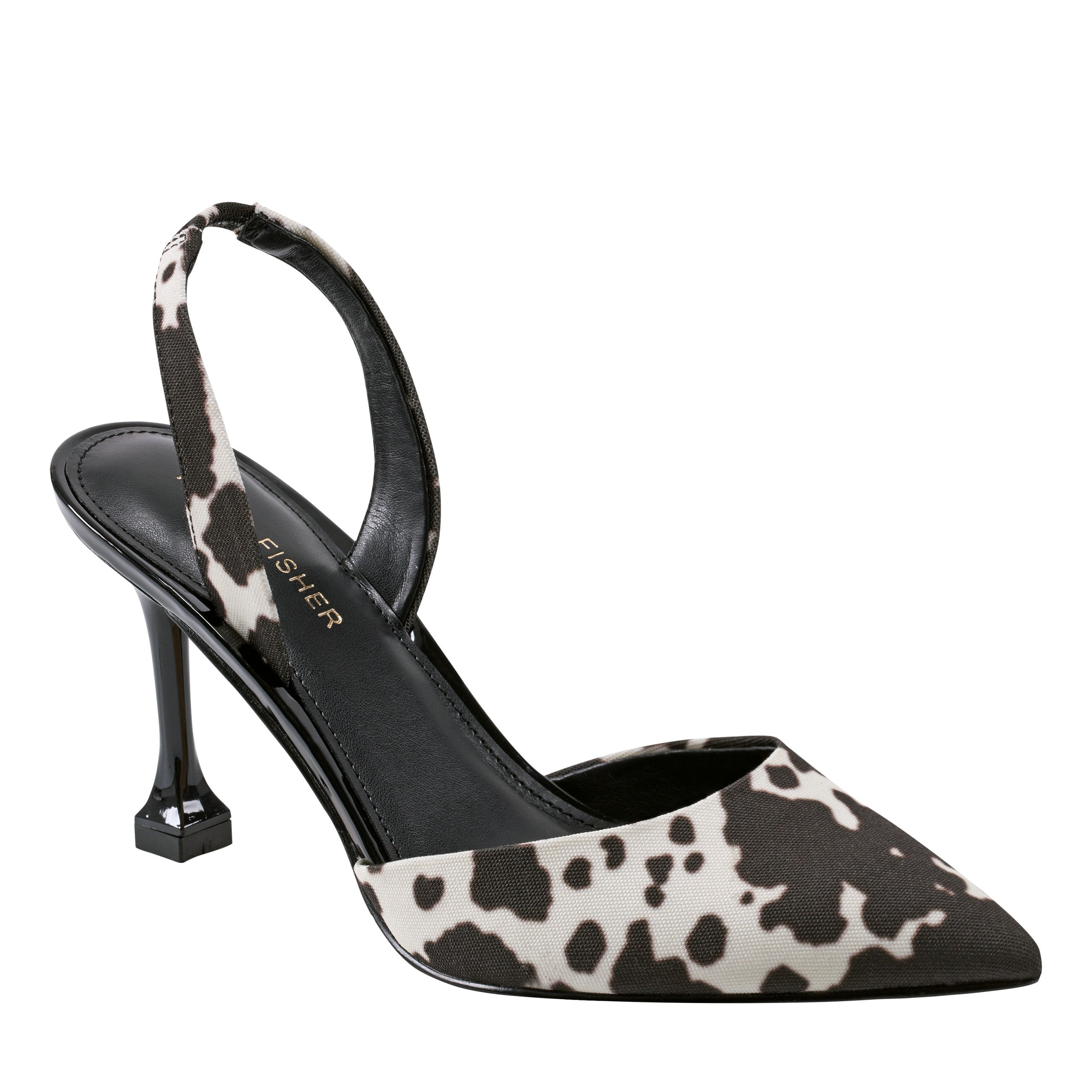 Marc Fisher Hadya Slingback Pump | Cow Print