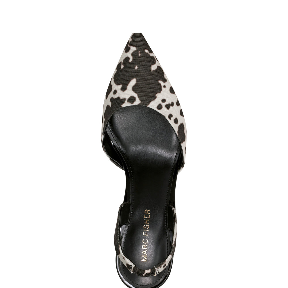 Marc Fisher Hadya Slingback Pump | Cow Print