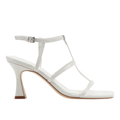 Marc Fisher Dennie Strappy Dress Sandal | White Leather