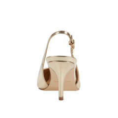Marc Fisher Dorie Slingback Pump | Gold Metallic