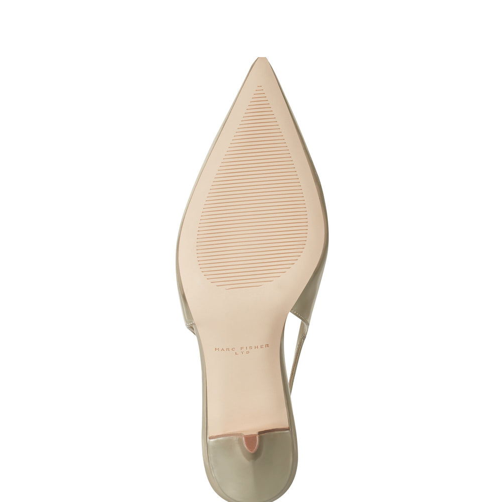 Marc Fisher Dorie Slingback Pump | Gold Metallic