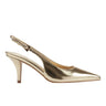 Marc Fisher Dorie Slingback Pump | Gold Metallic
