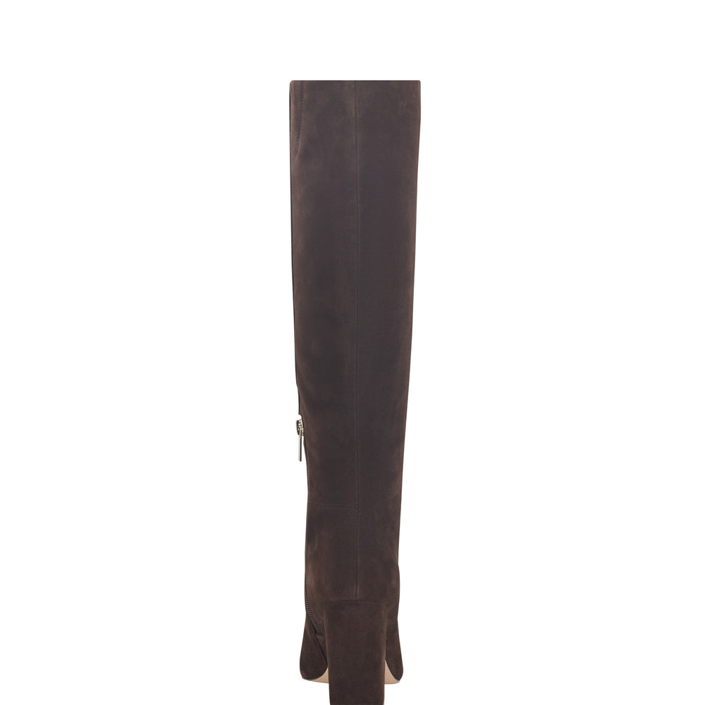 Marc Fisher Yarli Boot | Dark Brown Suede
