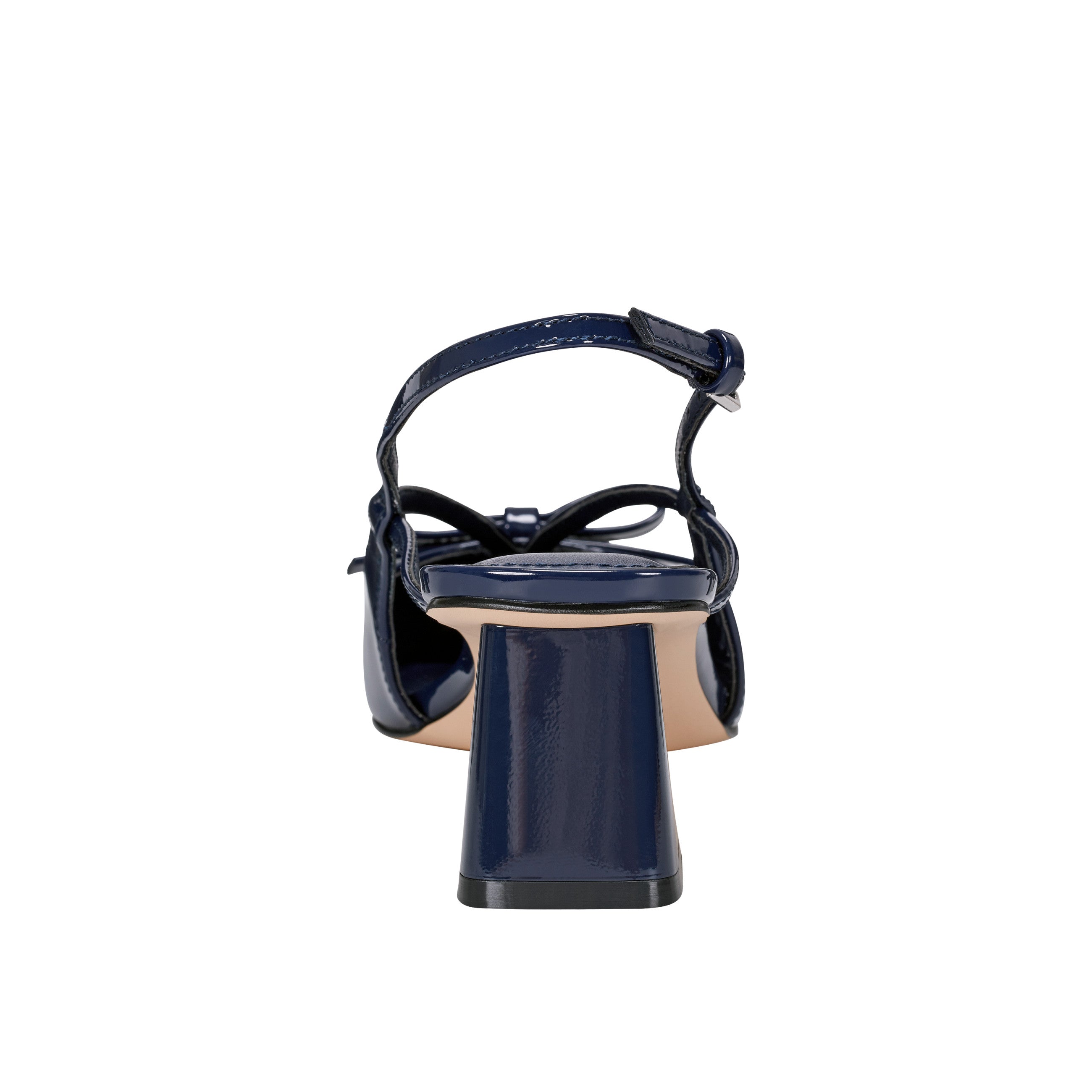 Marc Fisher Laily Bow Slingback Pump | Navy Patent