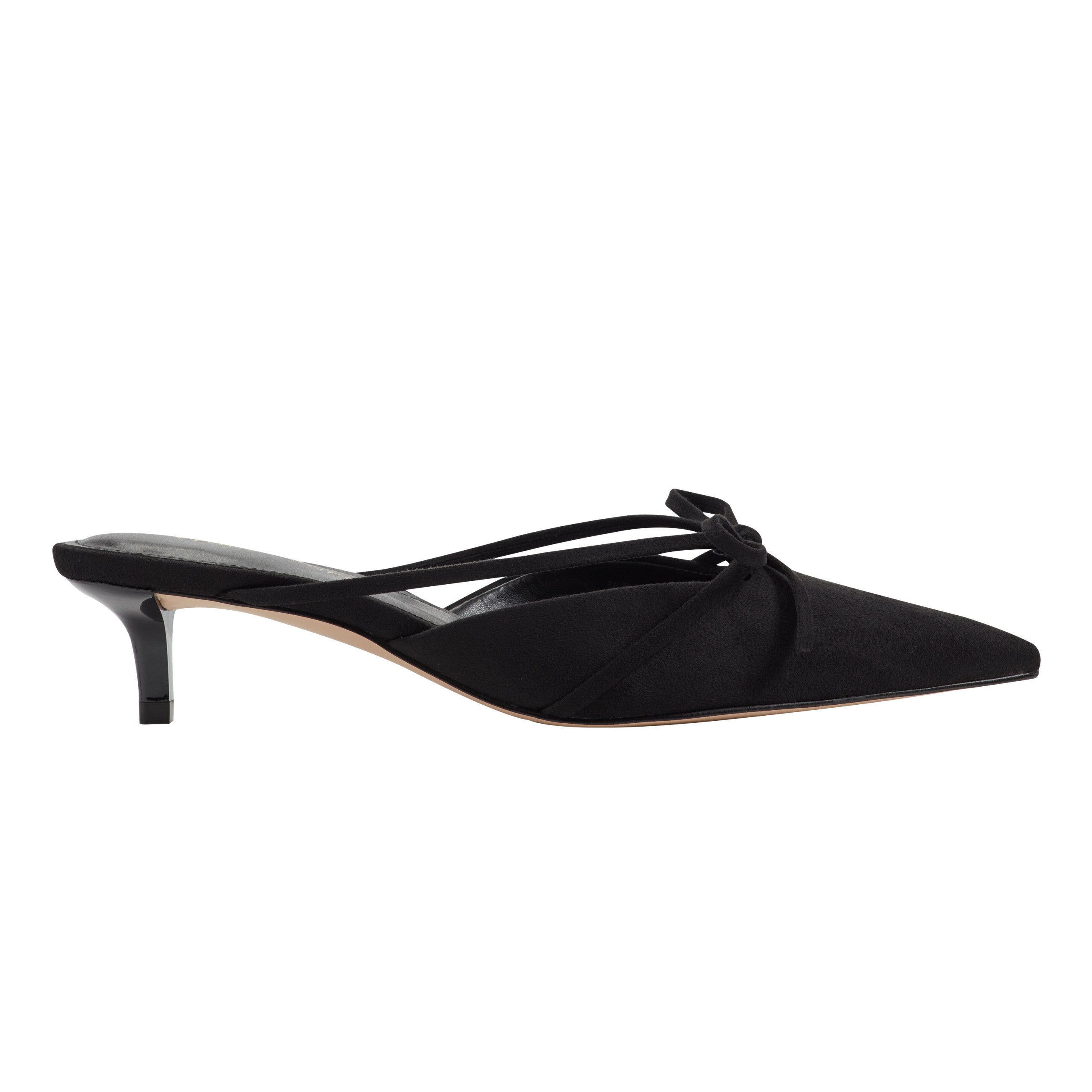Marc Fisher Florin Kitten Heel Mule | Black