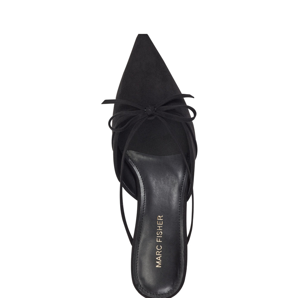 Marc Fisher Florin Kitten Heel Mule | Black