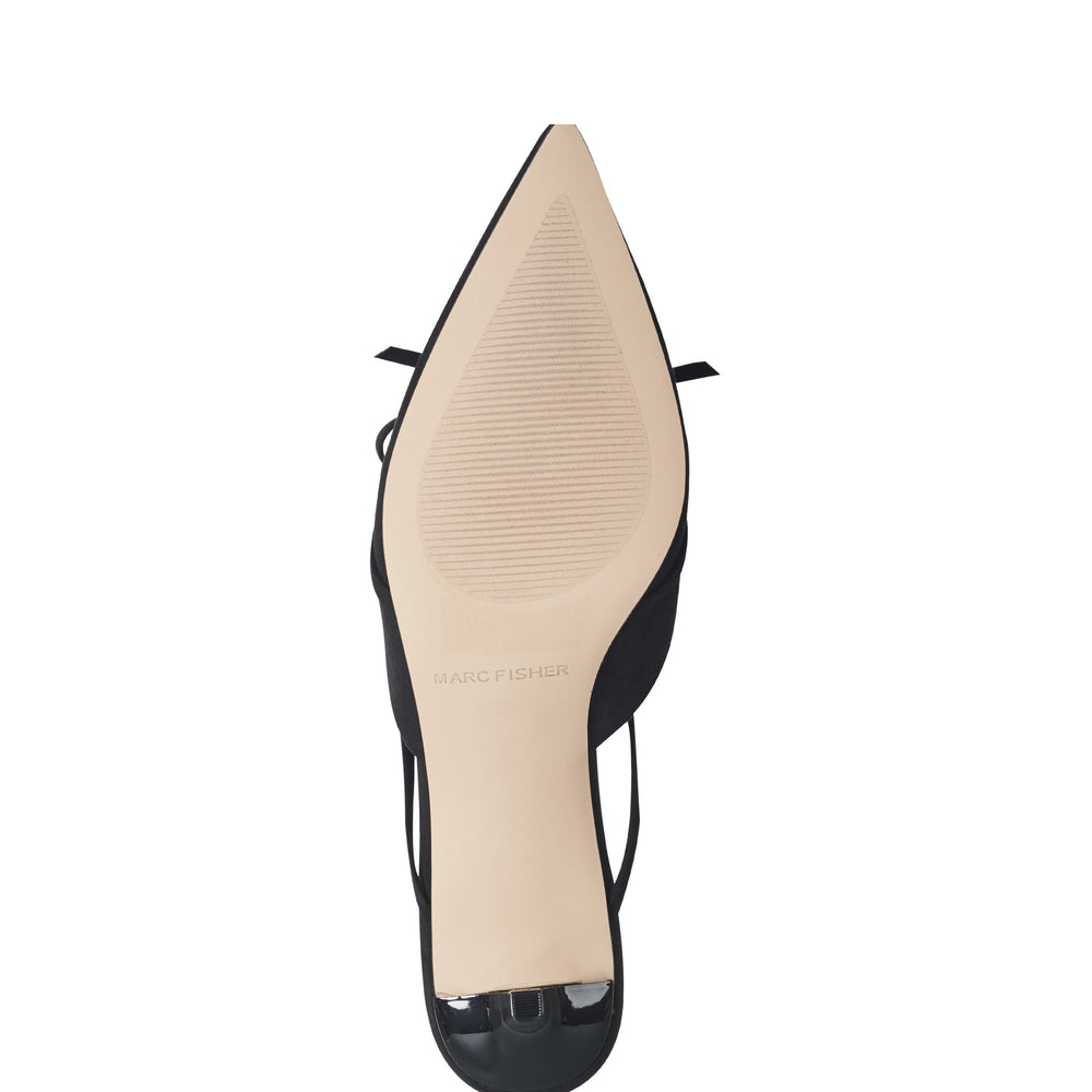 Marc Fisher Florin Kitten Heel Mule | Black