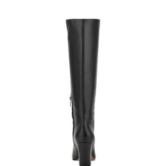 Marc Fisher Estella Knee High Boot | Black Leather