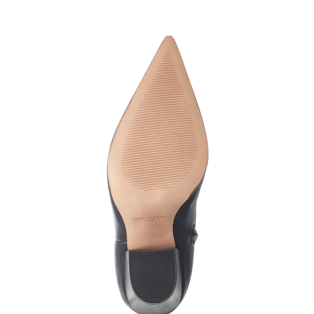 Marc Fisher Estella Knee High Boot | Black Leather