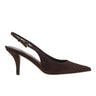 Marc Fisher Dorie Slingback Pump | Dark Brown Leather