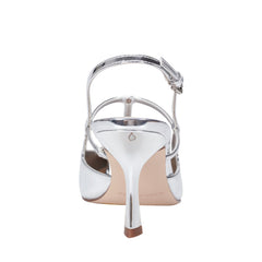 Marc Fisher Remmi Strappy Slingback Pump | Silver Metallic