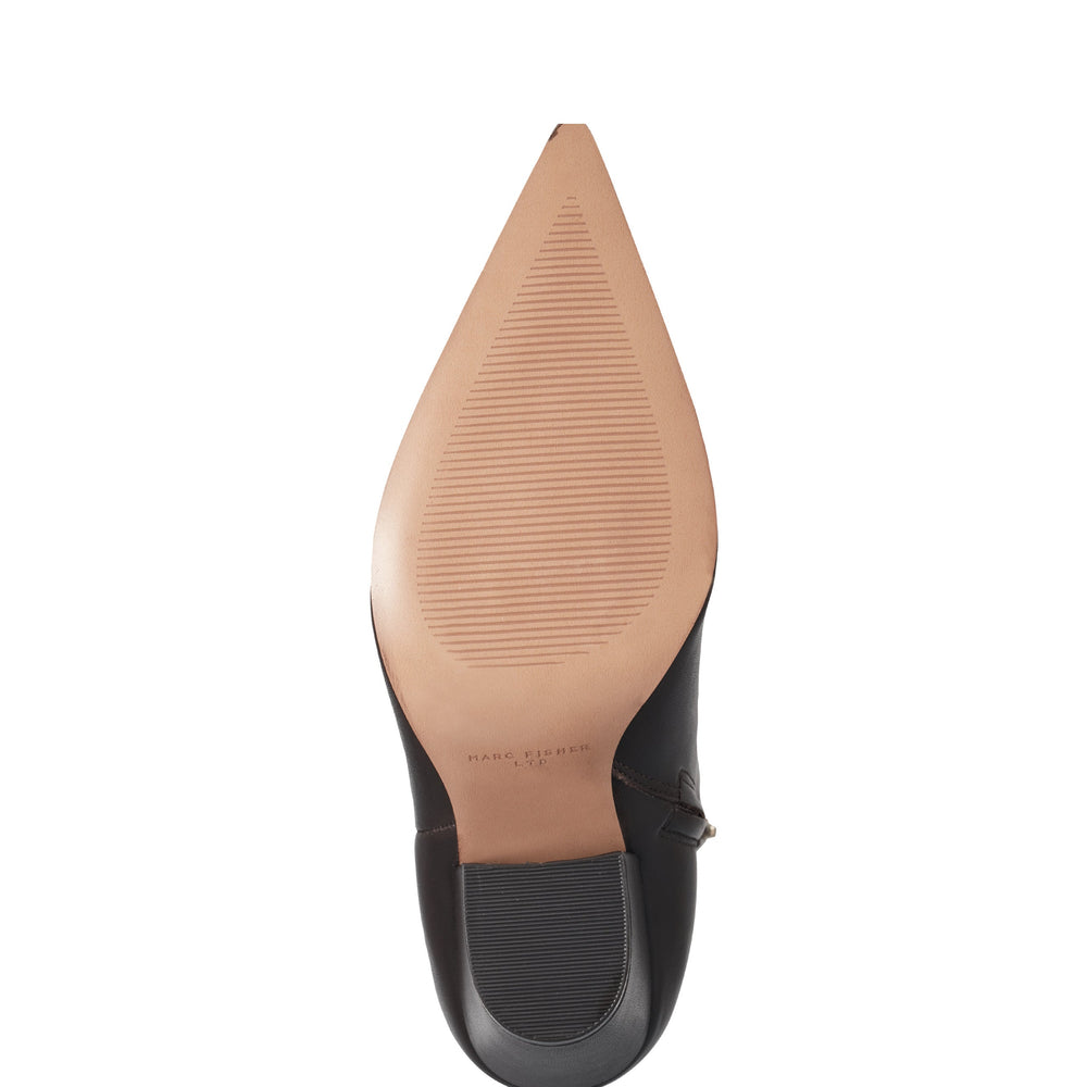 Marc Fisher Estella Knee High Boot | Dark Brown Leather