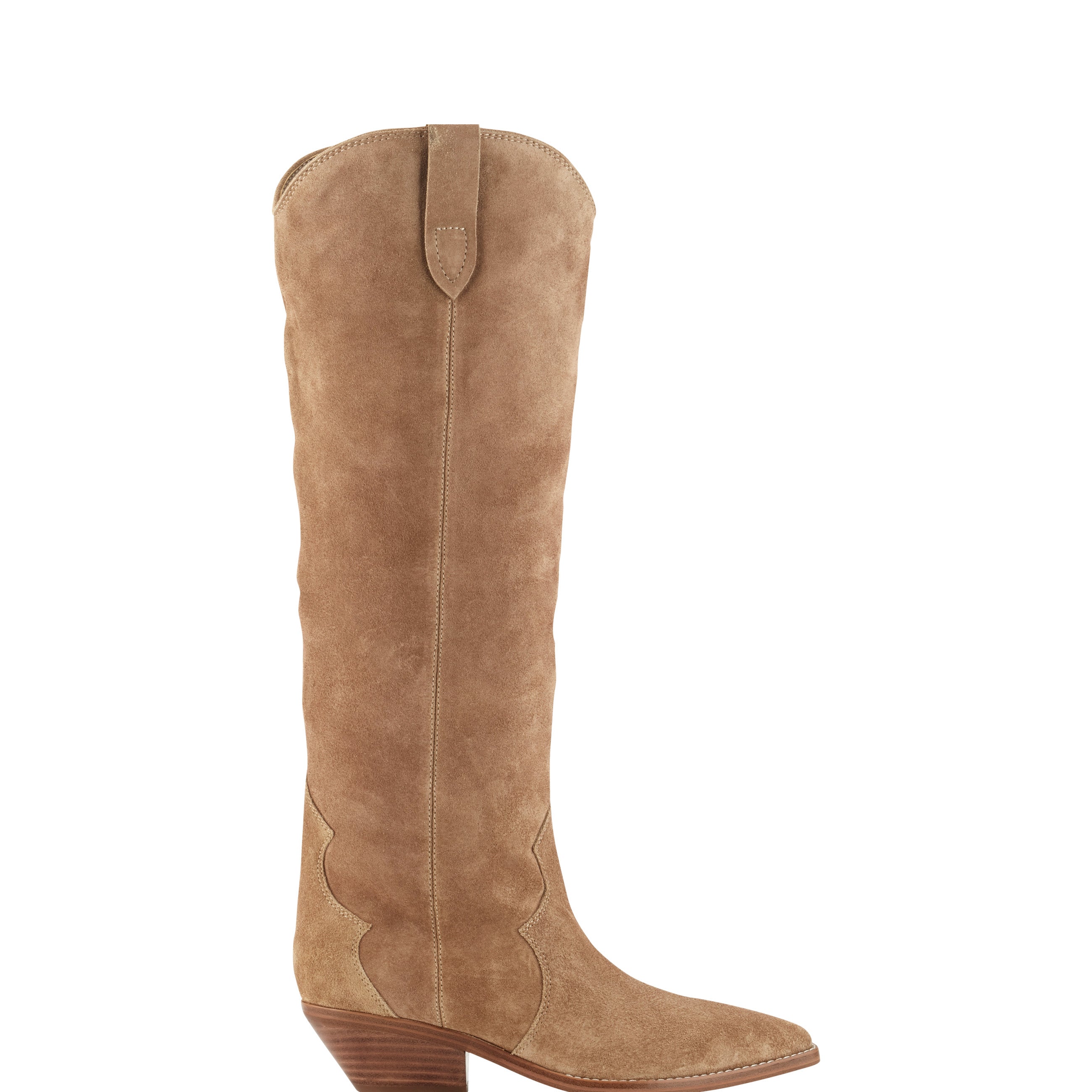 Marc Fisher Ander Western Boot | Medium Natural