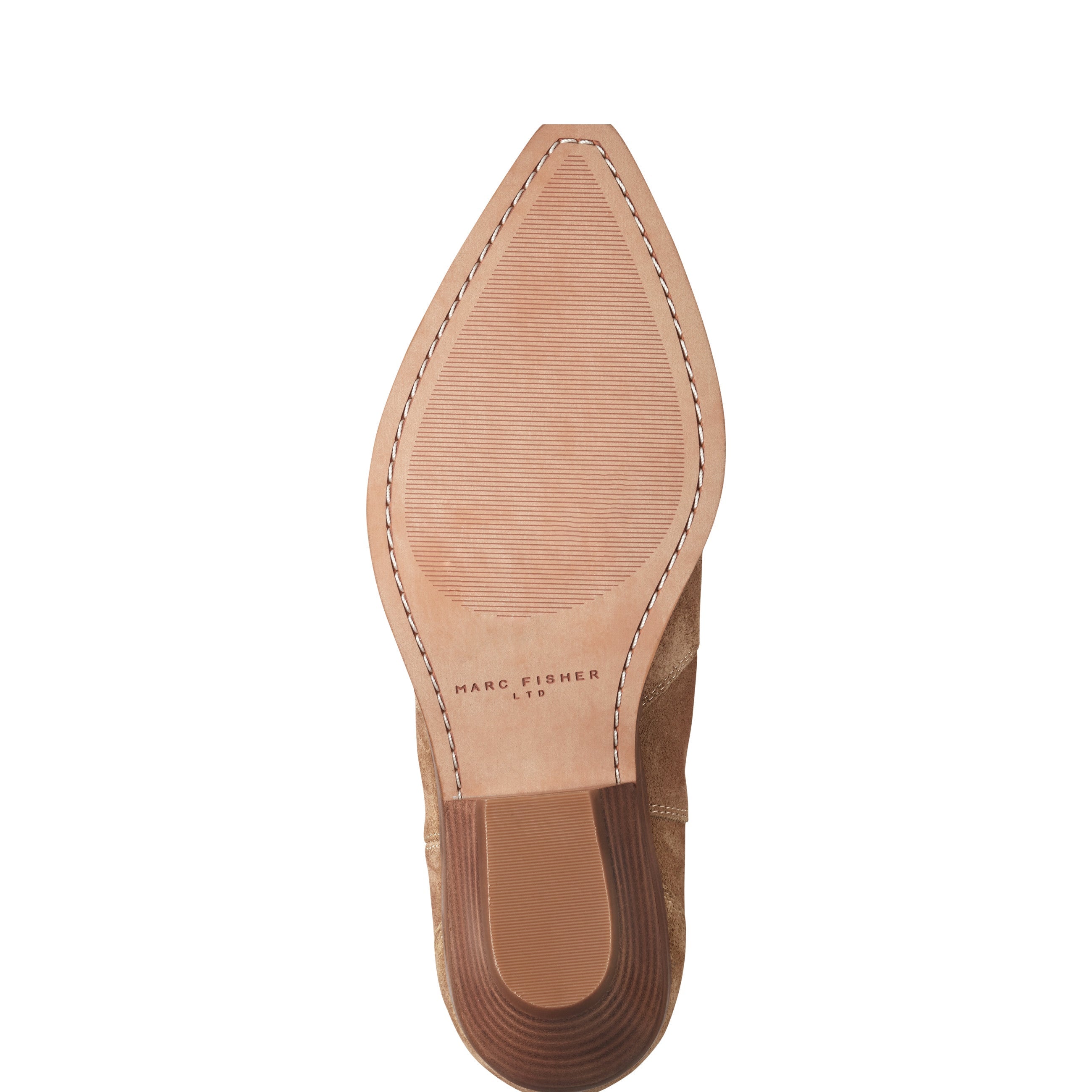 Marc Fisher Ander Western Boot | Medium Natural
