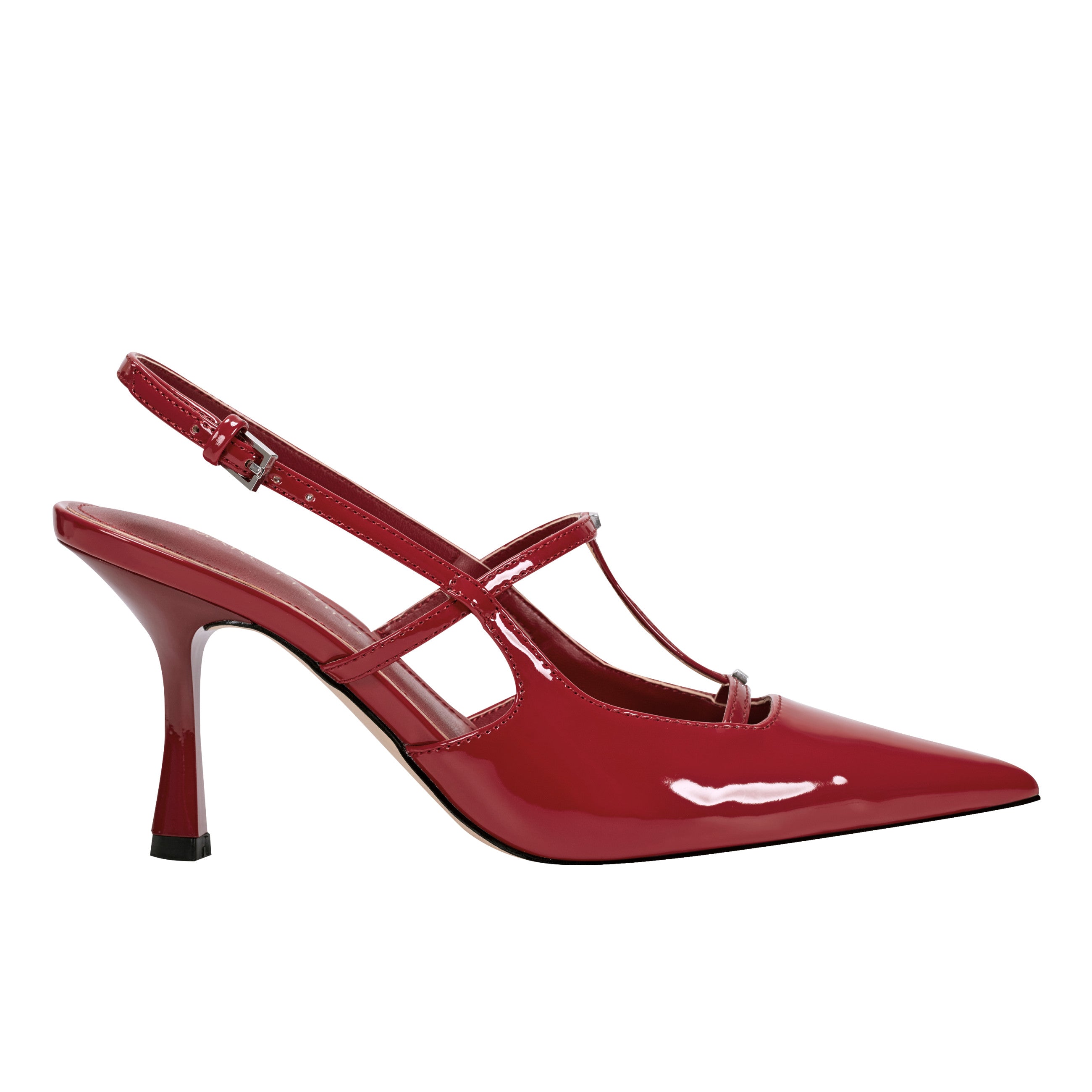 Marc Fisher Remmi Strappy Slingback Pump | Red Patent