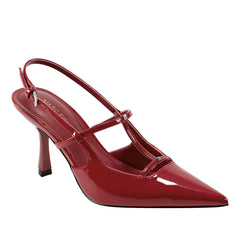 Marc Fisher Remmi Strappy Slingback Pump | Red Patent