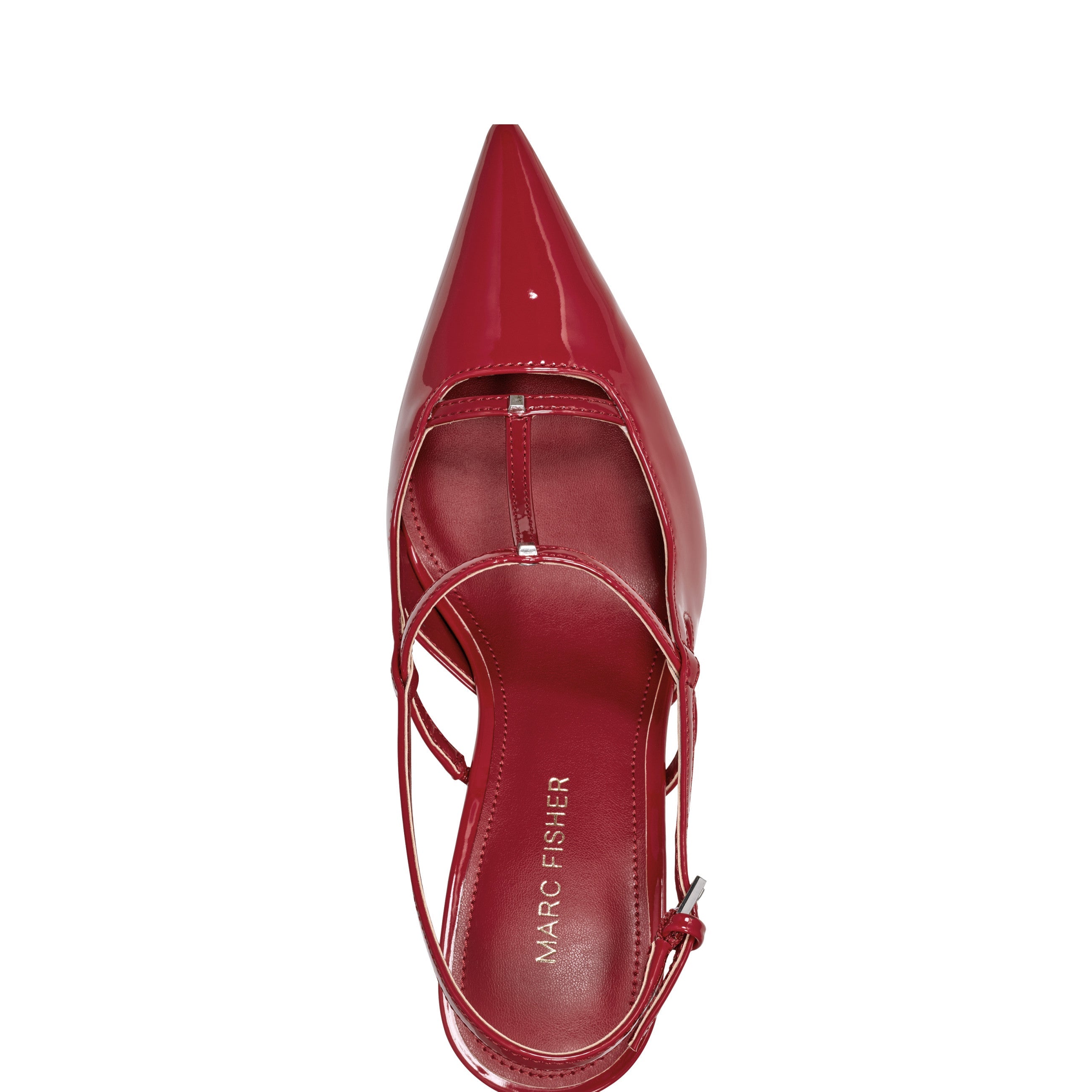 Marc Fisher Remmi Strappy Slingback Pump | Red Patent