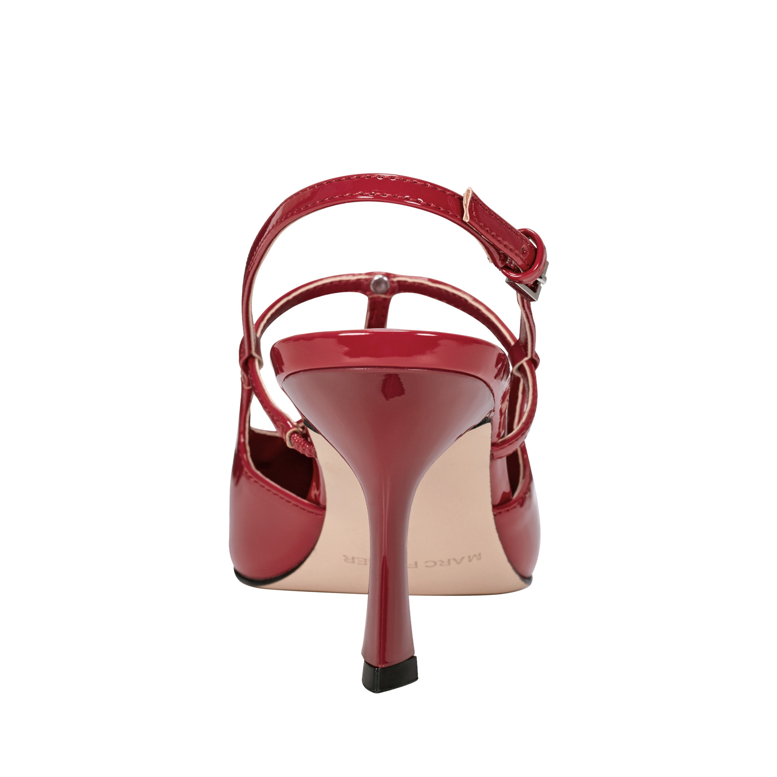 Marc Fisher Remmi Strappy Slingback Pump | Red Patent
