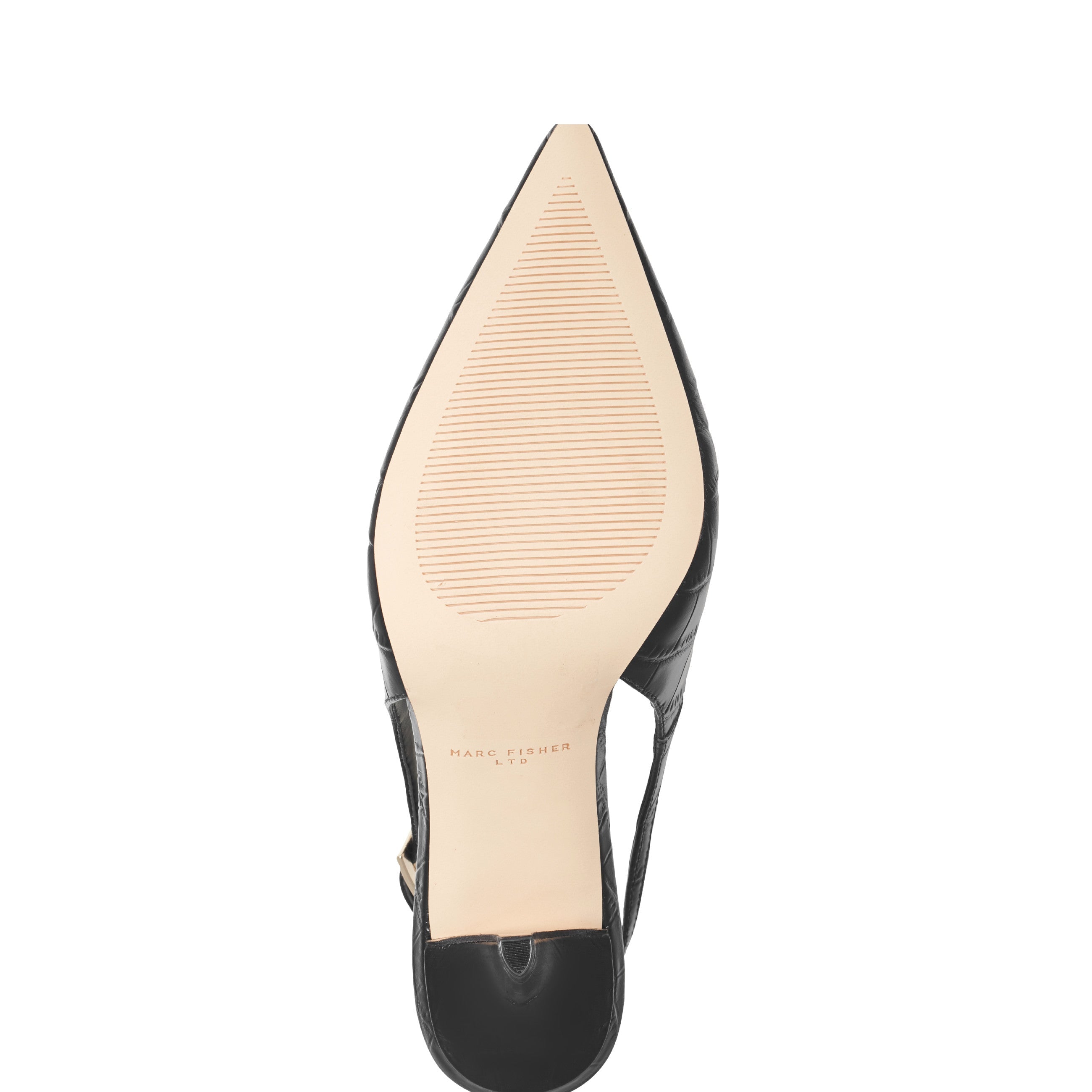 Marc Fisher Dorie Slingback Pump | Black Croco