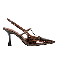 Marc Fisher Remmi Strappy Slingback Pump | Patent Leopard