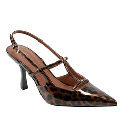 Marc Fisher Remmi Strappy Slingback Pump | Patent Leopard