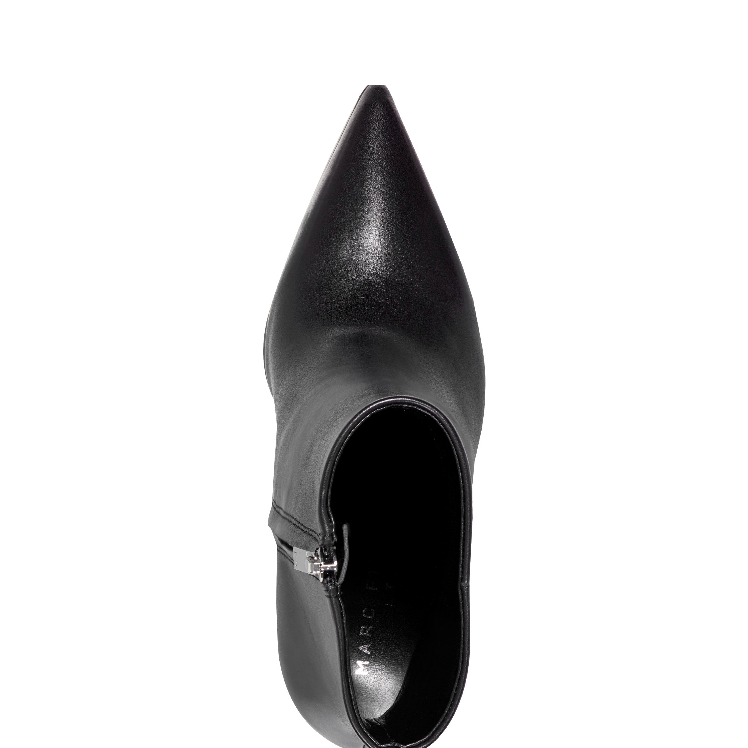 Marc Fisher Elynna Block Heel Bootie | Black Leather