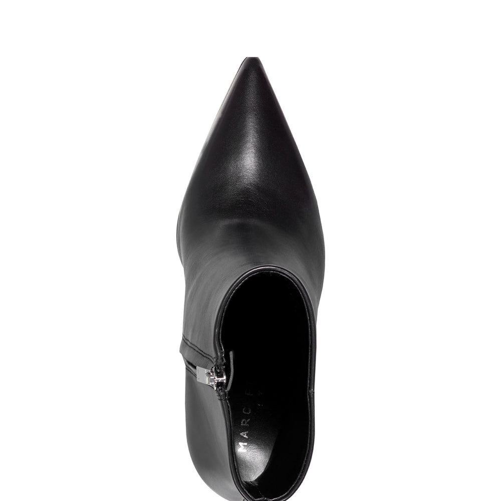 Marc Fisher Elynna Block Heel Bootie | Black Leather