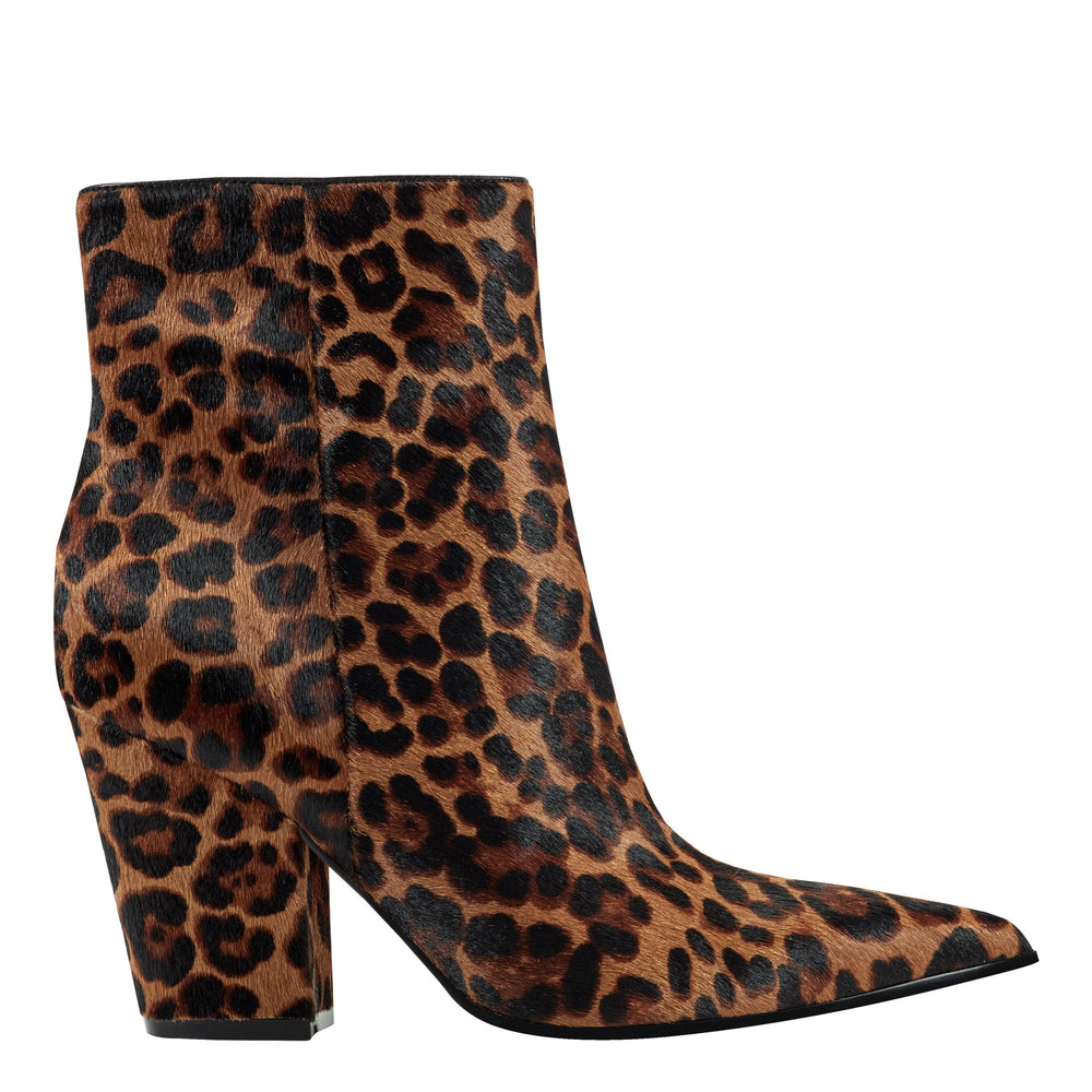 Marc Fisher Elynna Block Heel Bootie | Leopard