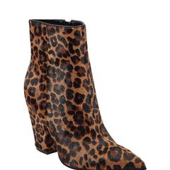 Marc Fisher Elynna Block Heel Bootie | Leopard