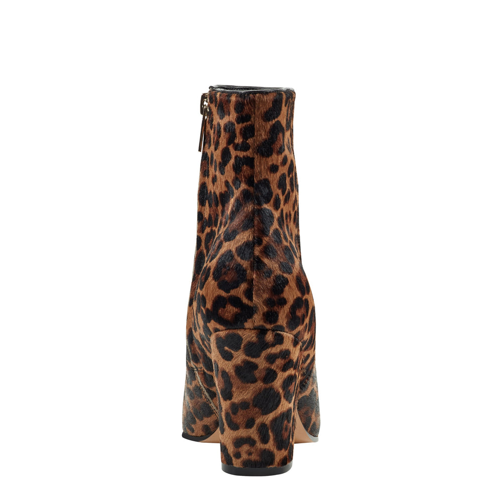 Marc Fisher Elynna Block Heel Bootie | Leopard