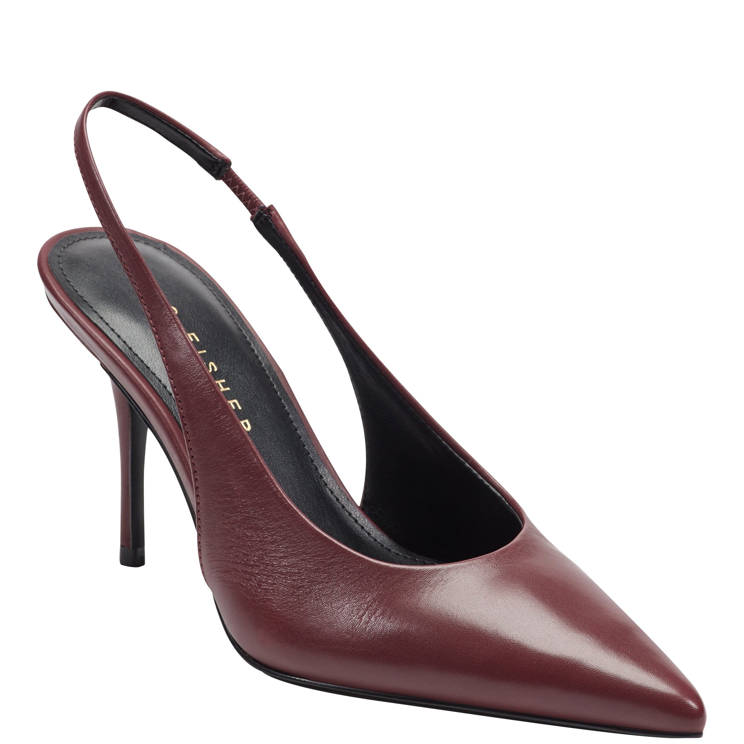 Marc Fisher Leynne Slingback Pump | Dark Red Leather
