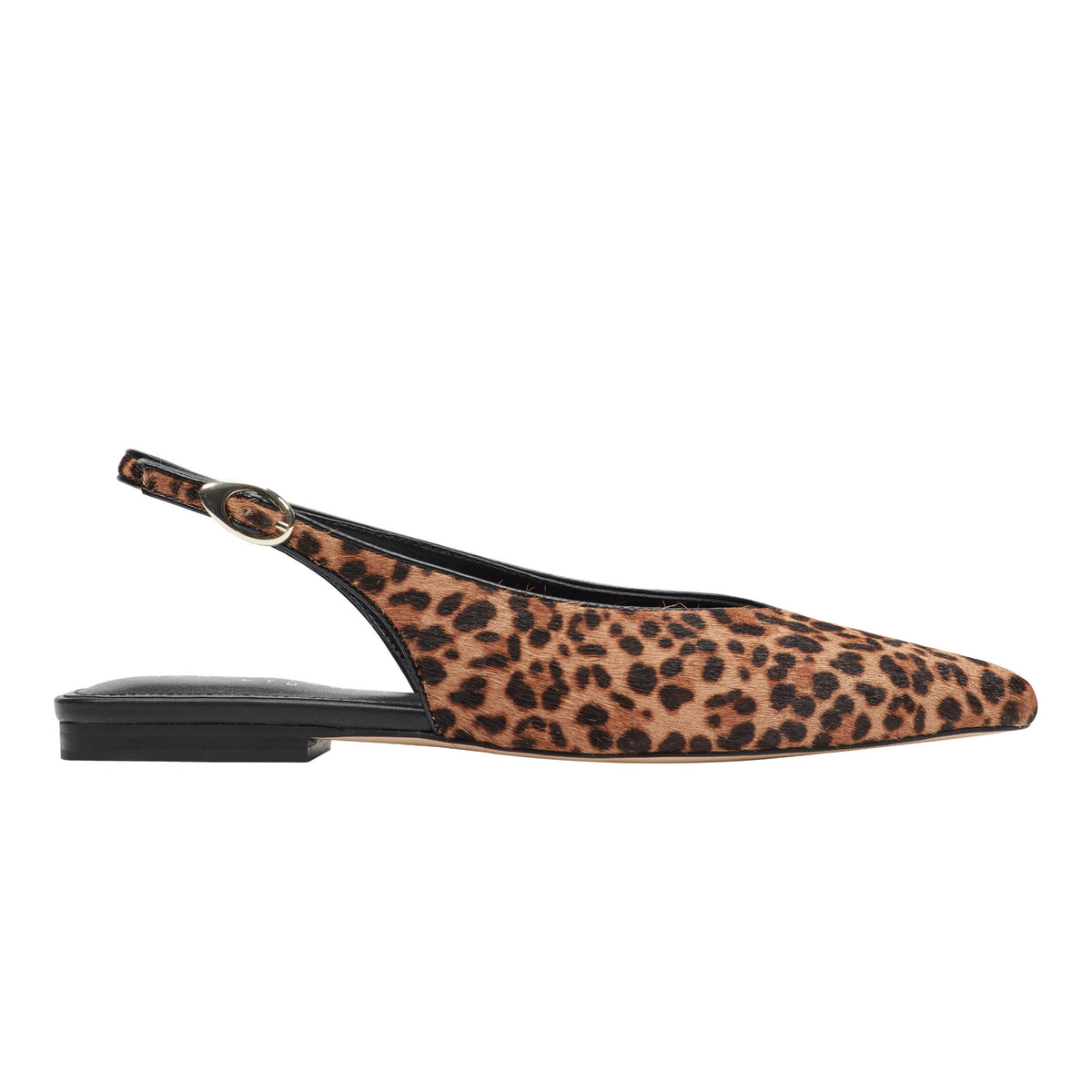 Marc Fisher Gabra Slingback Flat | Leopard Print