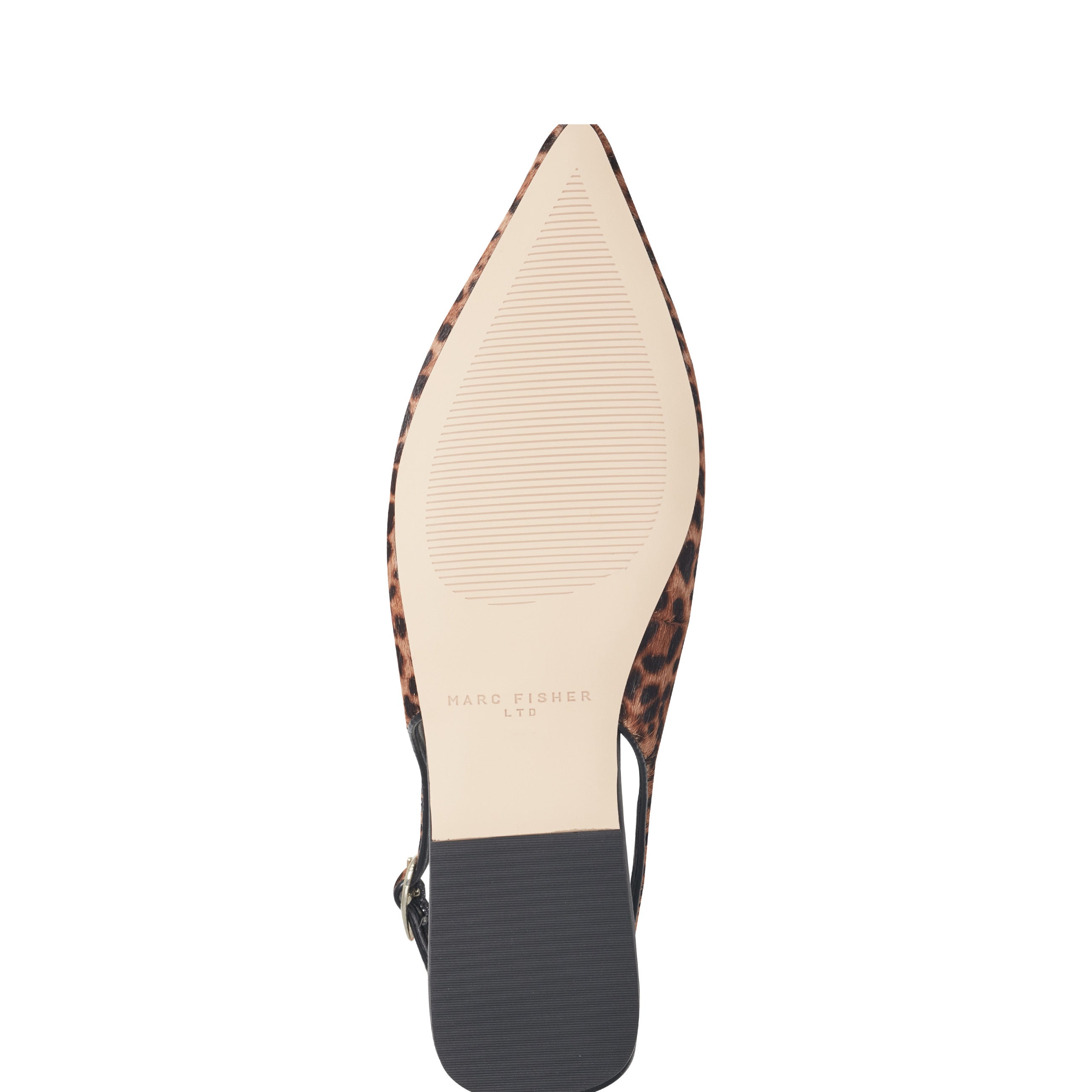 Marc Fisher Gabra Slingback Flat | Leopard Print
