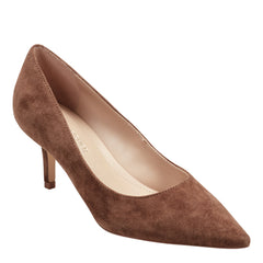 Marc Fisher Alola Pump | Tan Suede