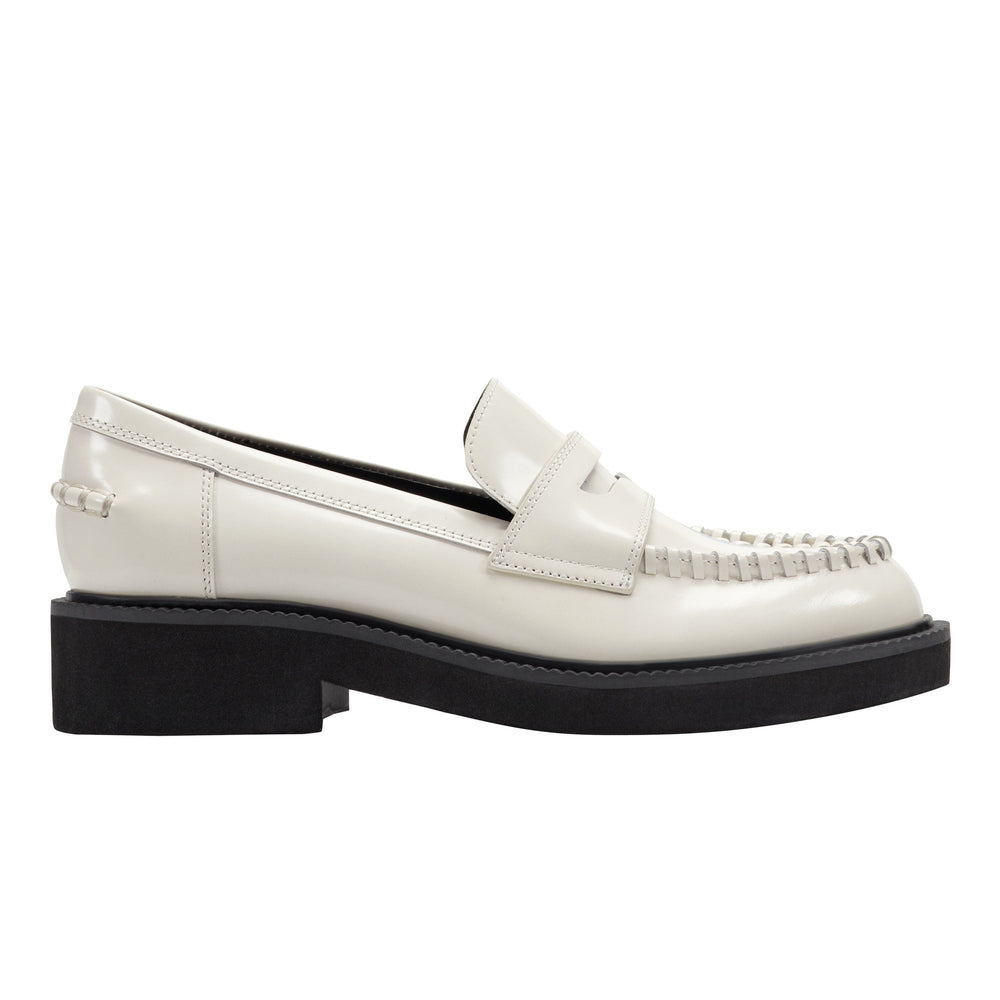 Marc Fisher Dagman Casual Loafer | Ivory Leather