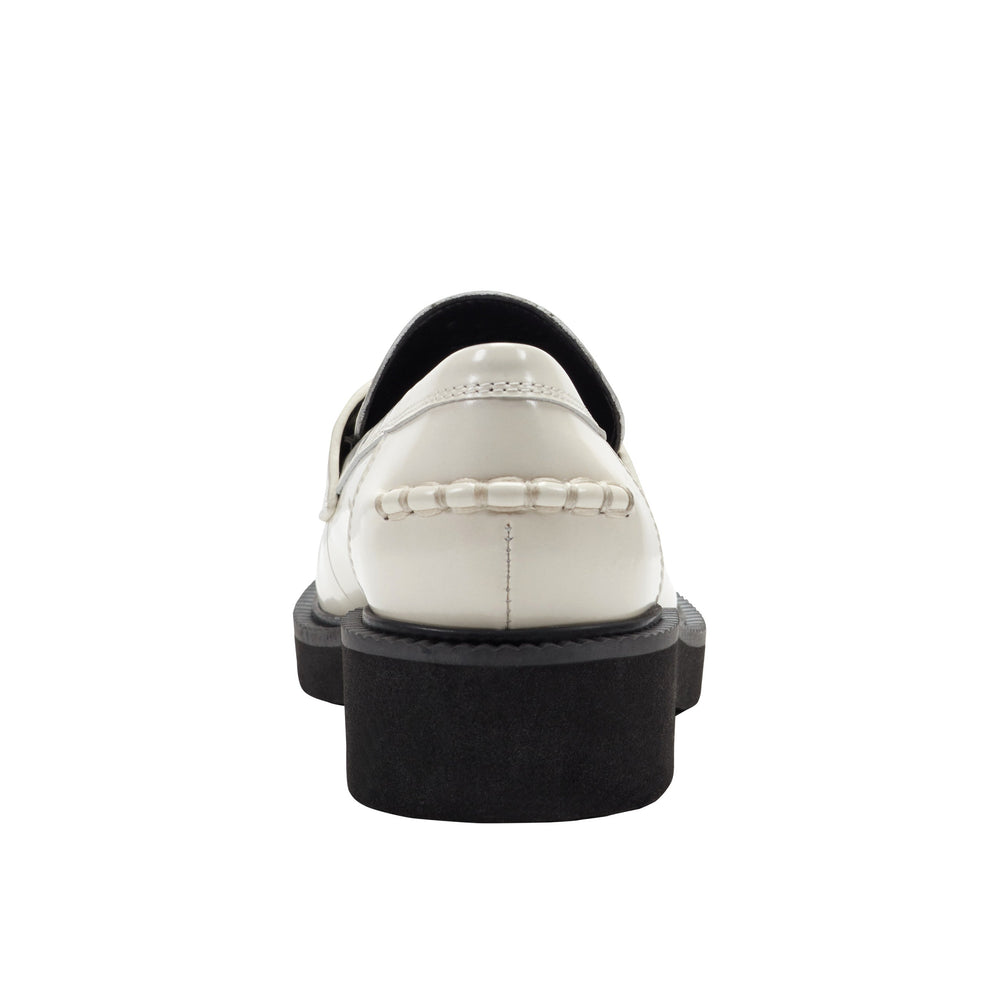 Marc Fisher Dagman Casual Loafer | Ivory Leather