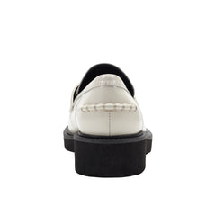 Marc Fisher Dagman Casual Loafer | Ivory Leather