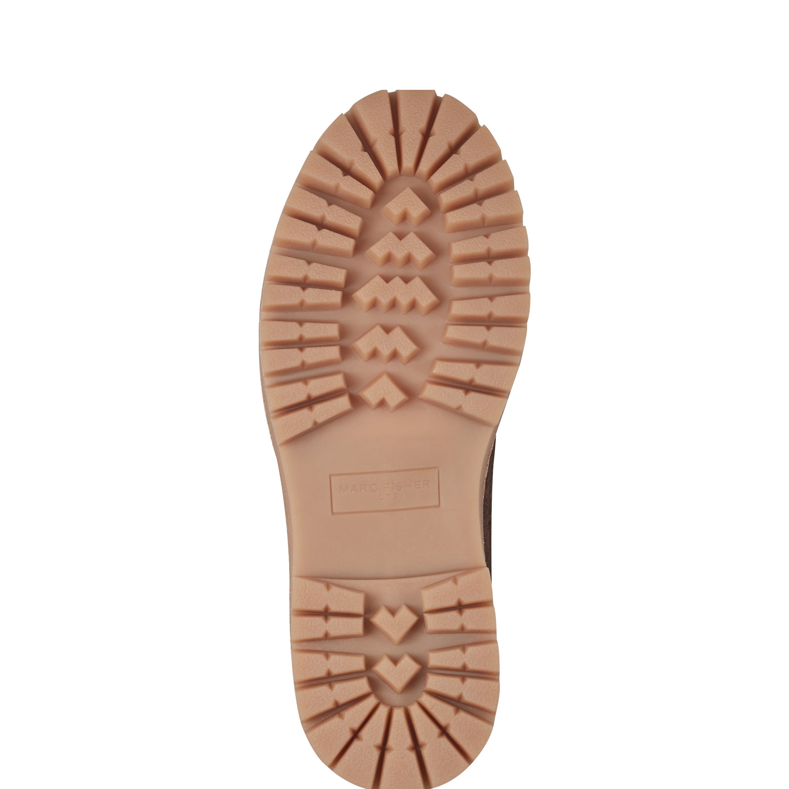Marc Fisher Nerida Lug Sole Loafer | Brown Suede
