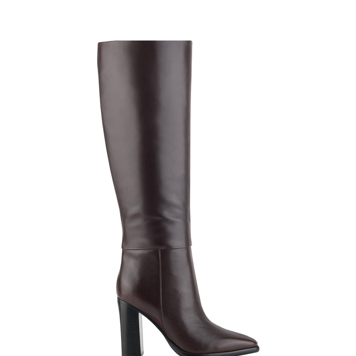 Marc Fisher Lannie Dress Boot | Dark Red Leather