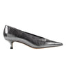 Marc Fisher Cecile Kitten Heel Pump | Silver Leather
