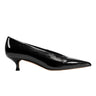 Marc Fisher Cecile Kitten Heel Pump | Black Patent Leather