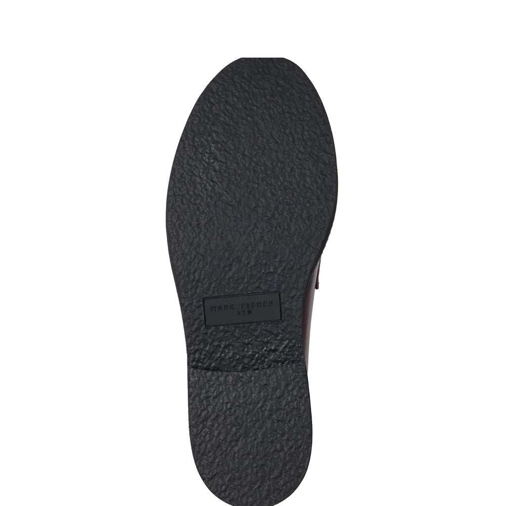 Marc Fisher Dagman Casual Loafer | Dark Red Leather