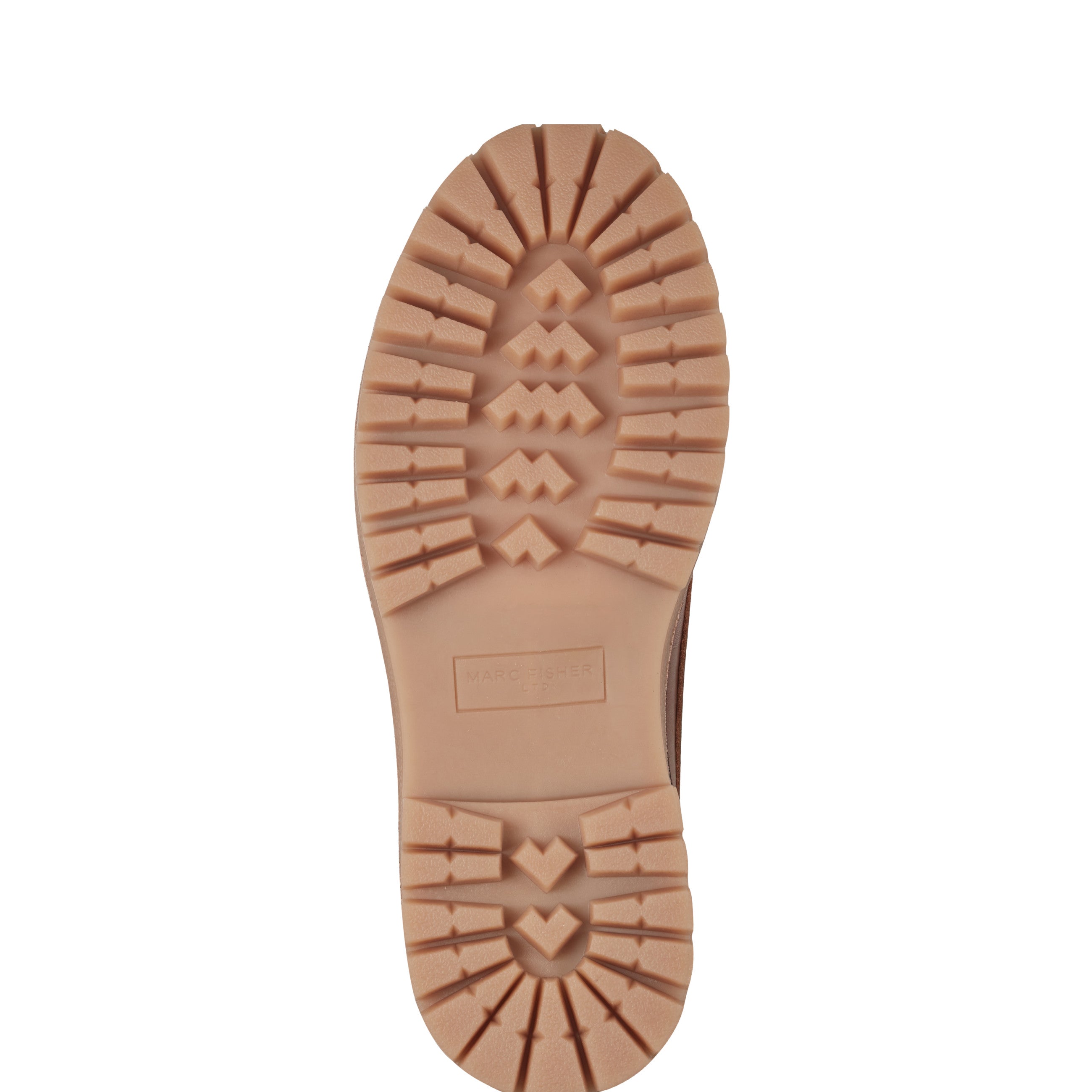 Marc Fisher Nerida Lug Sole Loafer | Brown Leather