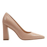 Marc Fisher Minny Block Heel Pump | Natural Patent
