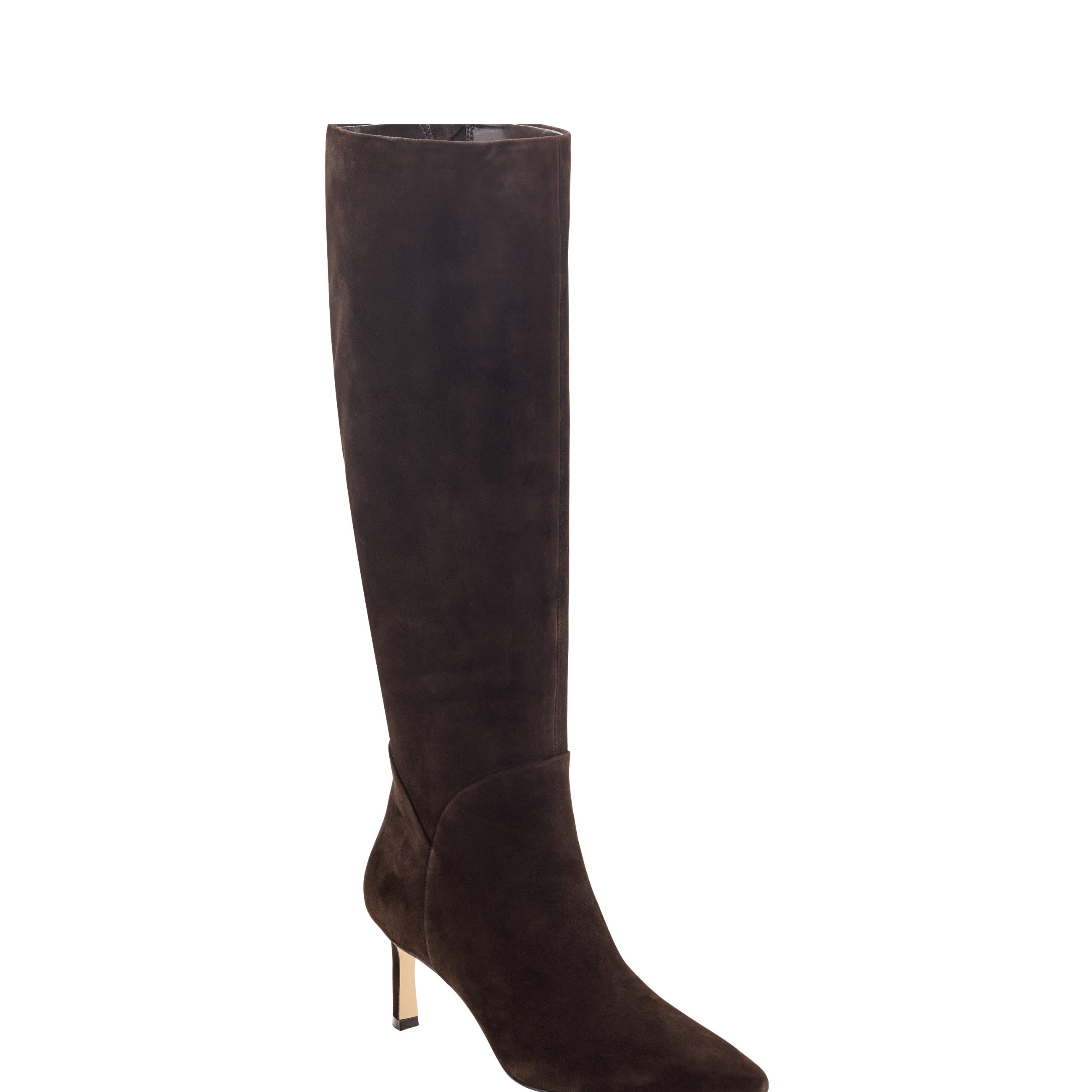 Marc Fisher Sabrina Boot | Dark Brown Suede