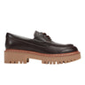 Marc Fisher Nerida Lug Sole Loafer | Dark Brown Leather