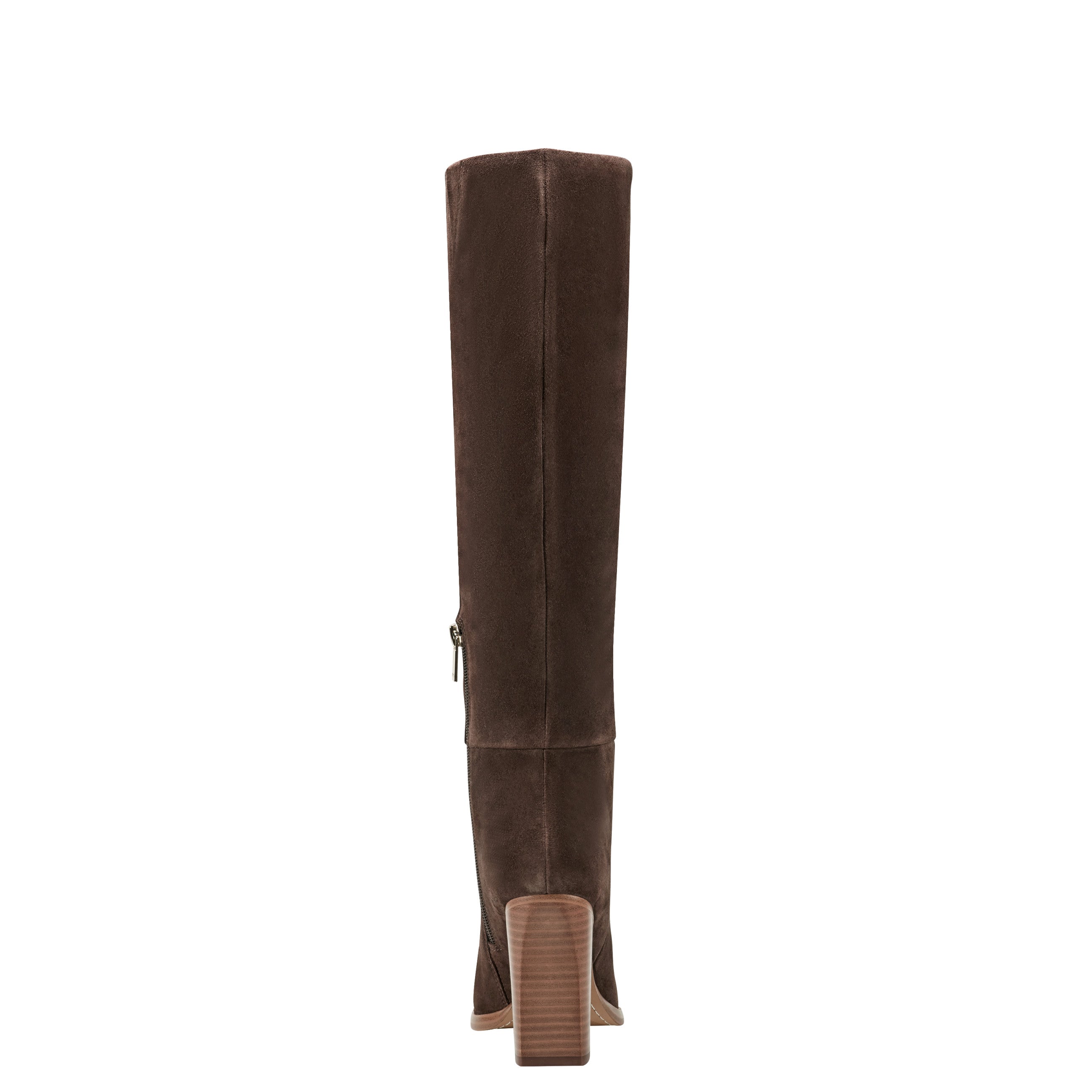 Marc Fisher Lannie Dress Boot | Dark Brown Suede