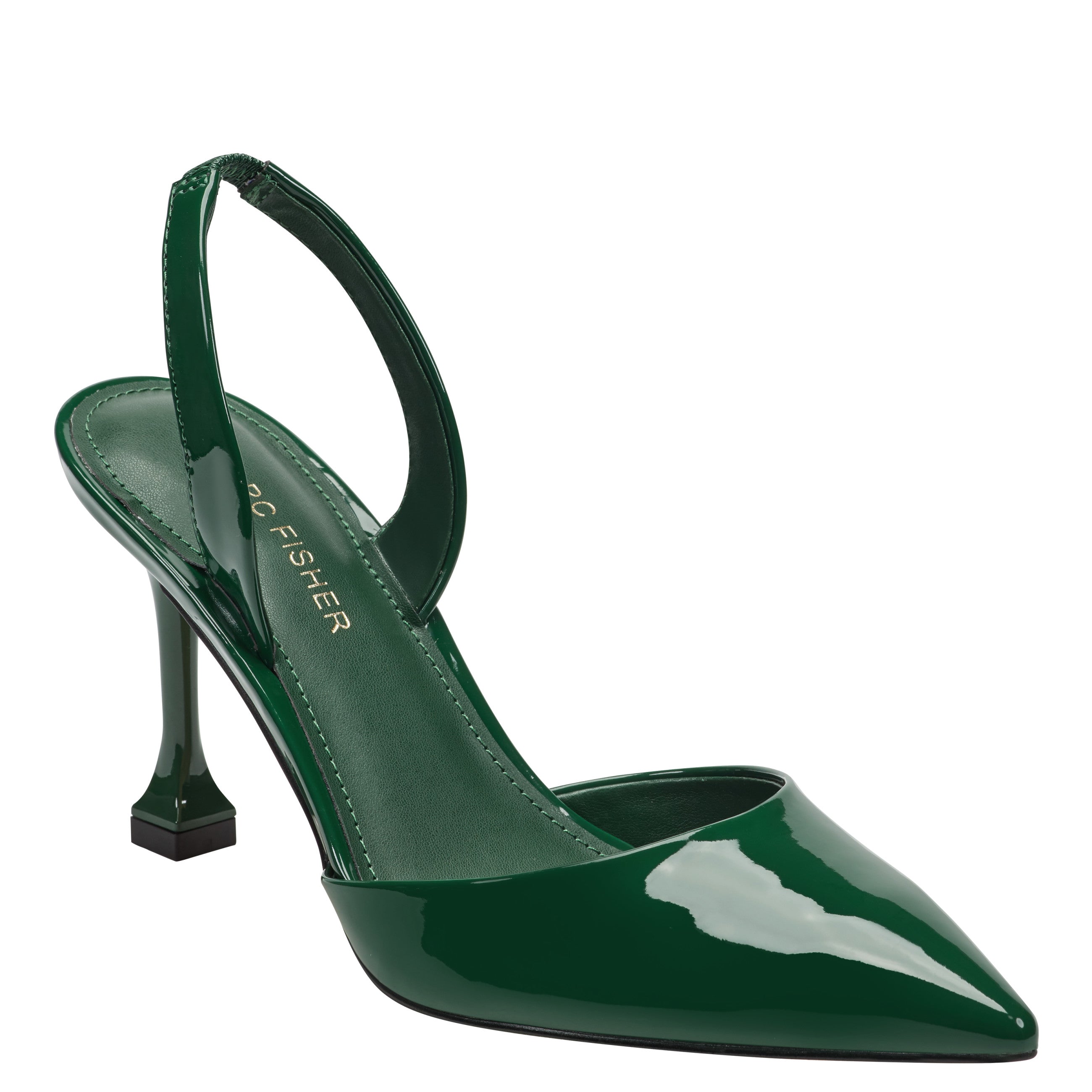 Marc Fisher Hadya Slingback Pump | Green Patent