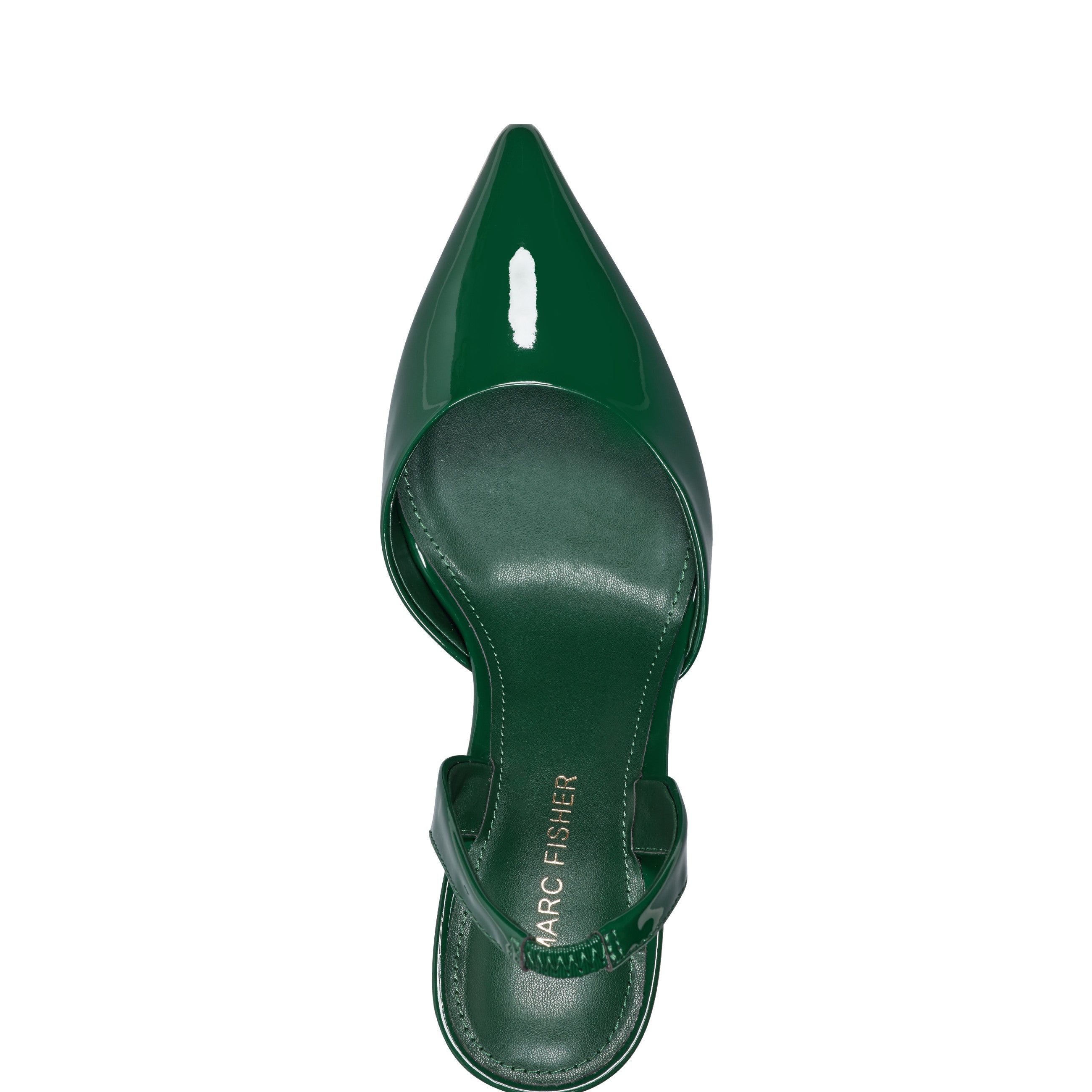 Marc Fisher Hadya Slingback Pump | Green Patent