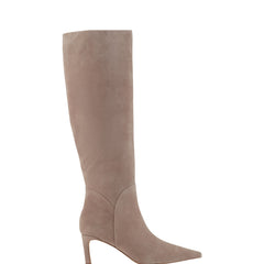 Marc Fisher Sabrina Wide Calf Boot | Taupe Suede